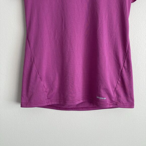 Patagonia Womens Capilene 1 Base Layer Silkweight Shirt Purple Size XS - Picture 5 of 8